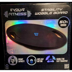 Evolve Fitness Stability Wobble Board (20") Training Board